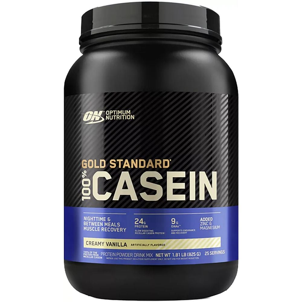 Протеин Optimum Nutrition100% Casein Protein Vanilla 825 г - фото 1