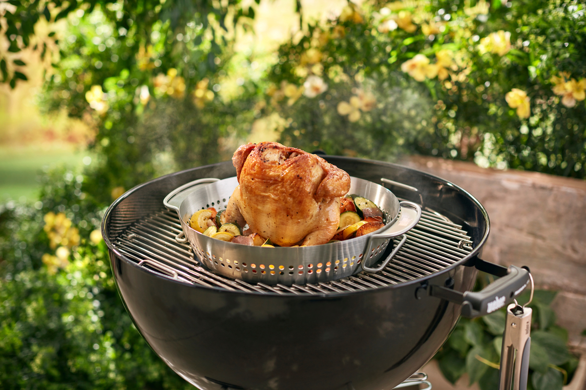 Решітка комбінована для вугільного гриля Weber Gourmet BBQ System 57 см (8835) - фото 4