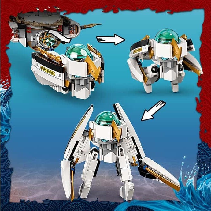 Конструктор LEGO Ninjago Подводный Дар Судьбы, 1159 деталей (71756) - фото 8