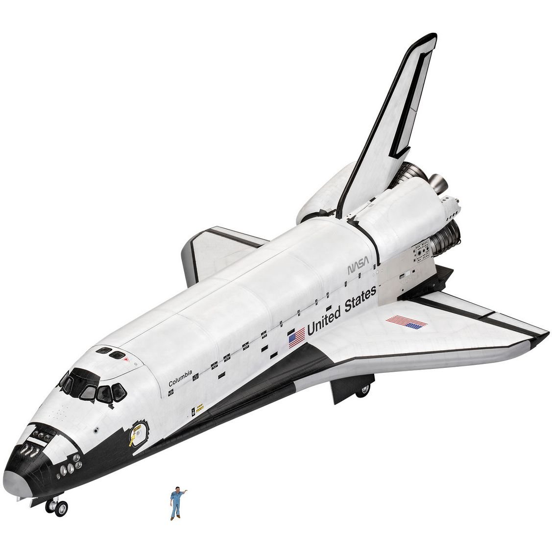 Сборная модель Revell Набор Space Shuttle, уровень 5, масштаб 1:72, 111 деталей (RVL-05673) - фото 3