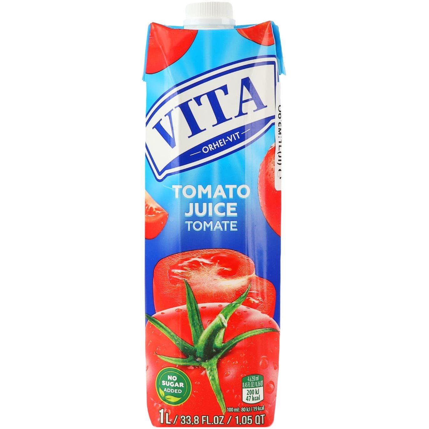 Сок Vita Томатный без сахара 1 л - фото 1