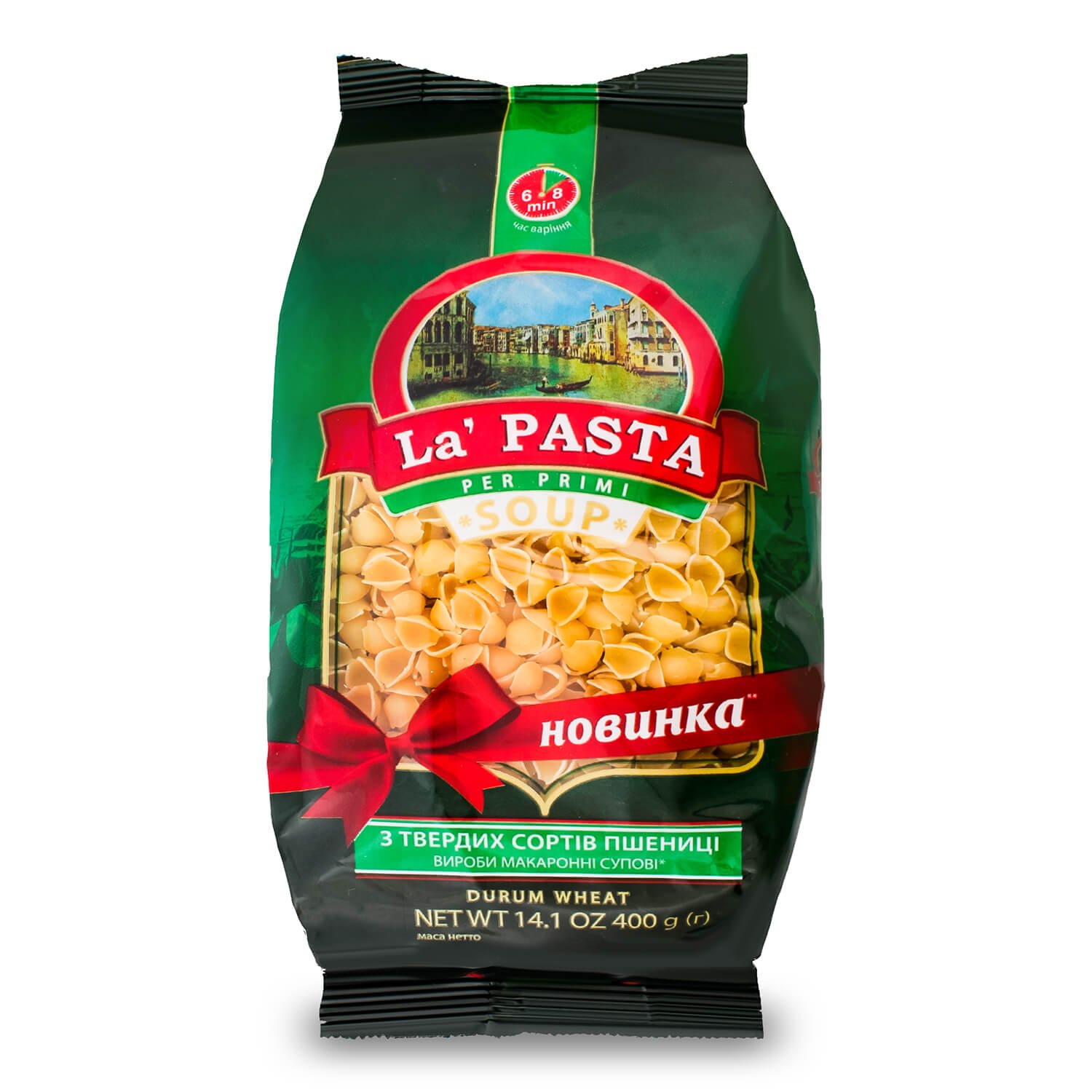 Макаронные изделия La Pasta суповые ракушки 400 г (816994) - фото 1