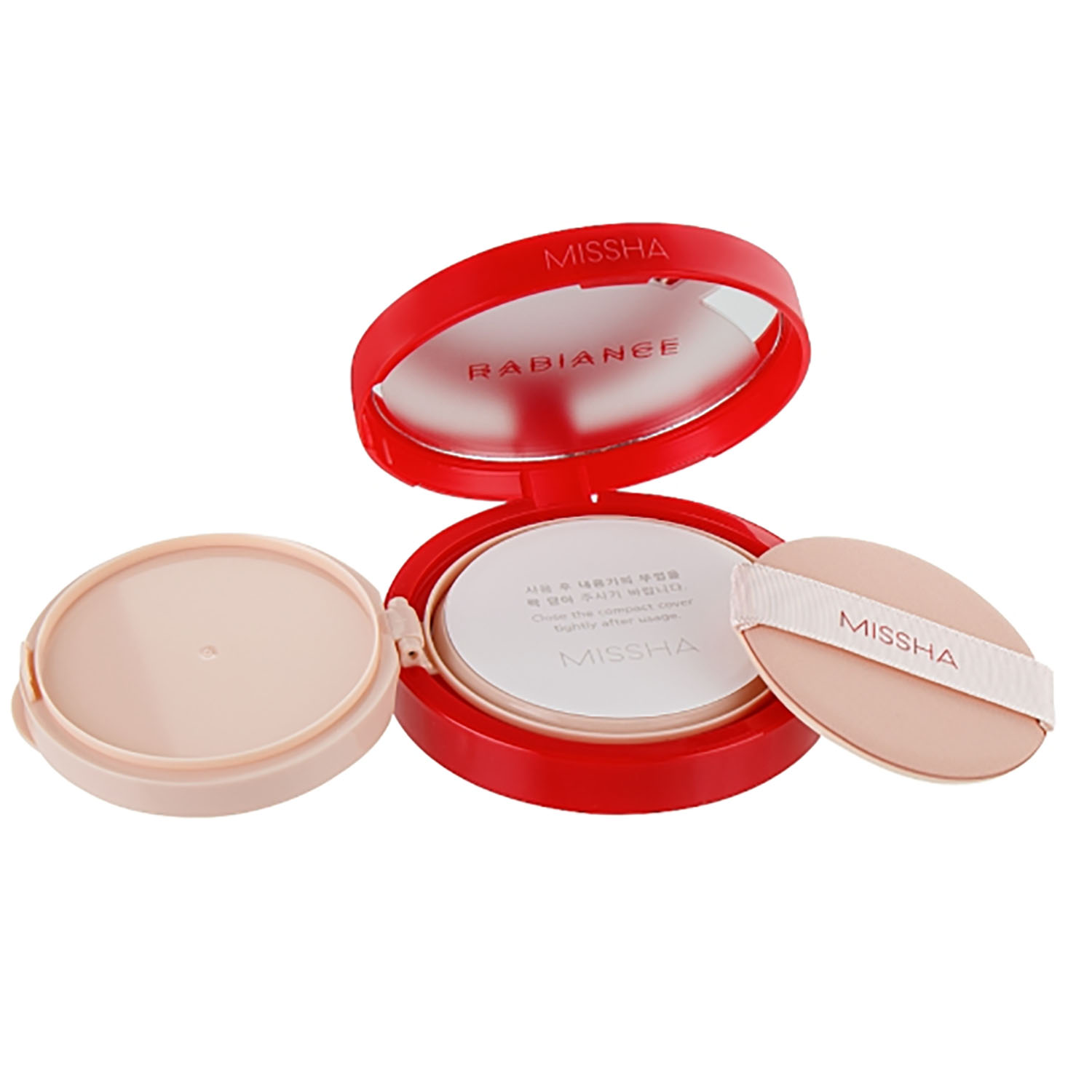 Кушон Missha Radiance Perfect Fit Cushion Vanilla 21 SPF 50+ PA+++ ультрастійкий 15 г - фото 1