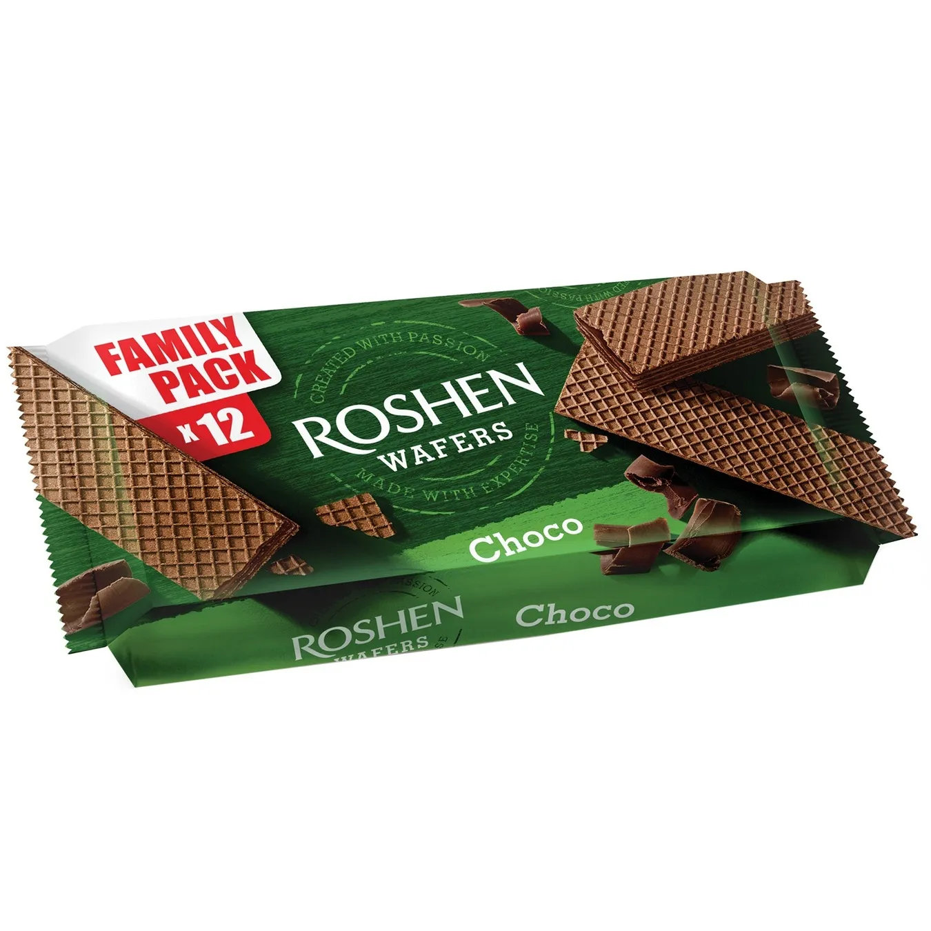 Вафлі Roshen Wafers Шоколад 216 г (781667) - фото 1