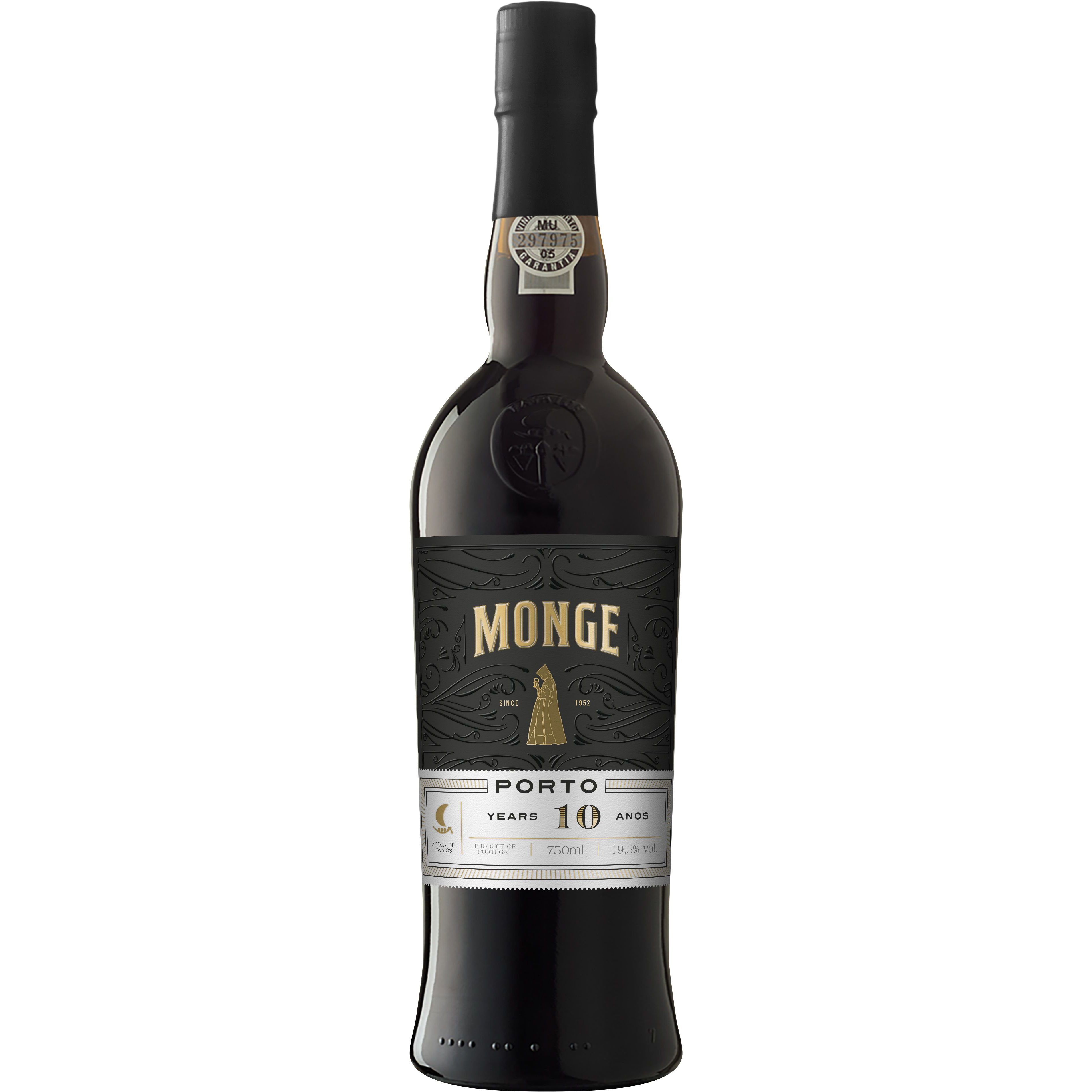 Портвейн Monge Porto Towny 10 yo белый сладкий 19.5% 0.75 л - фото 1