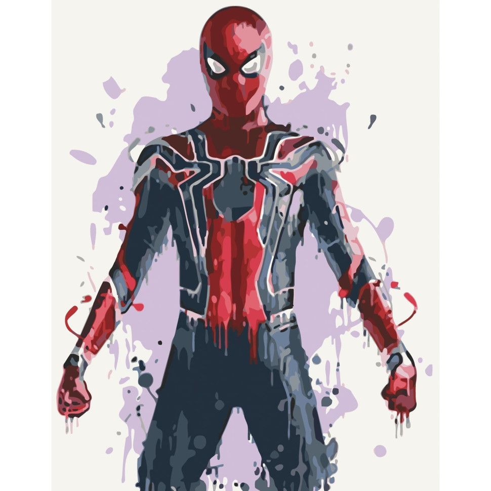 Картина по номерам ArtCraft Spider-Man без подрамника 16016-ACNF 40х50 см - фото 1