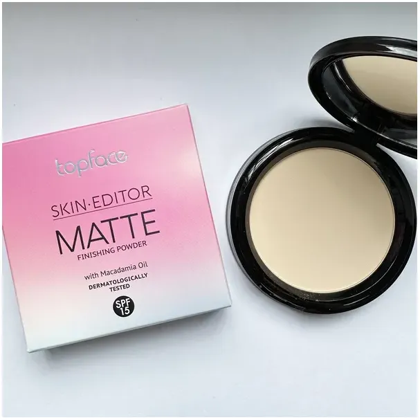 Пудра компактная TopFace Skin Editor Matte Finishing Powder PT263 тон 05, 10 г - фото 2