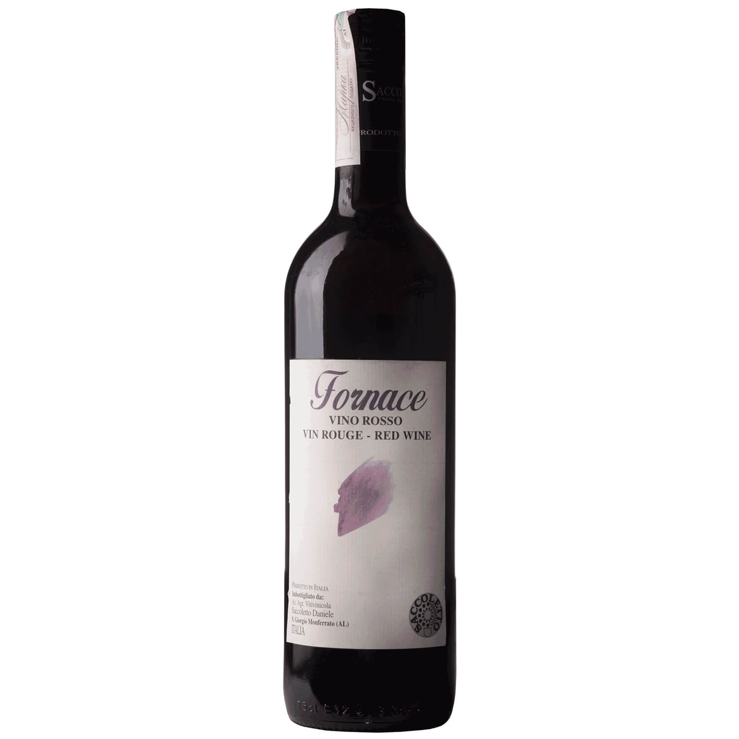 Вино Saccoletto Fornace aff legno 2011, 15,5%, 0,75 л (865314) - фото 1