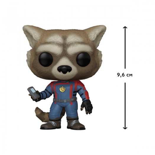 Коллекционная фигурка Funko Pop! серии GOTG3 - Енот Ракета - фото 2