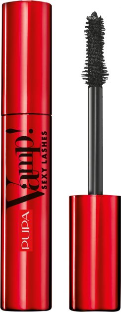 Туш для вій Pupa Vamp! Mascara Sexy Lashes, відтінок 011 Black, 12 мл (040358A011) - фото 1