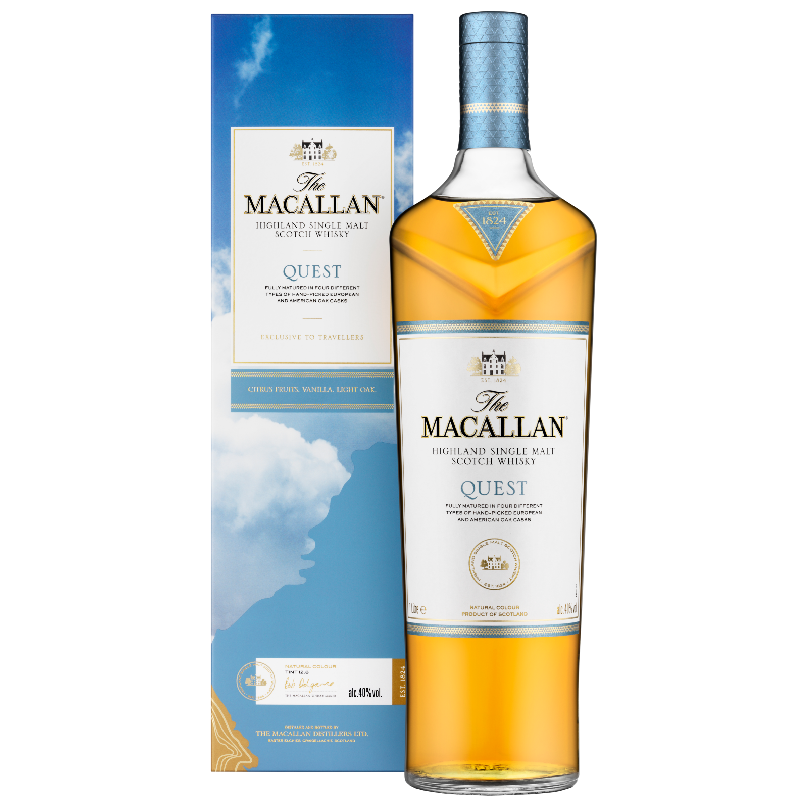 Виски Macallan Quest Single Malt Scotch Whisky, 40%, 1 л (849450) - фото 1