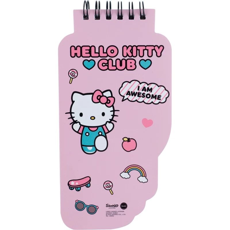 Блокнот для записів Kite Hello Kitty без линовки спіраль 50 аркушів (HK22-465) - фото 3