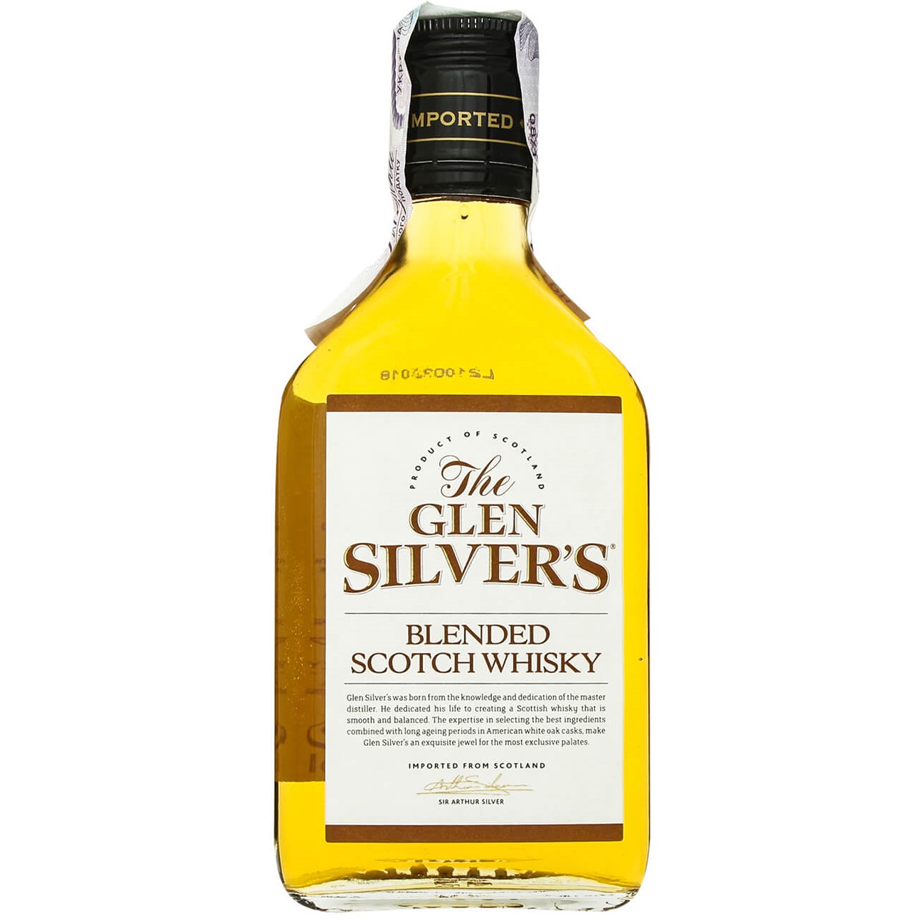 Виски Glen Silver's Blended Scotch Whisky 40% 0.2 л - фото 1