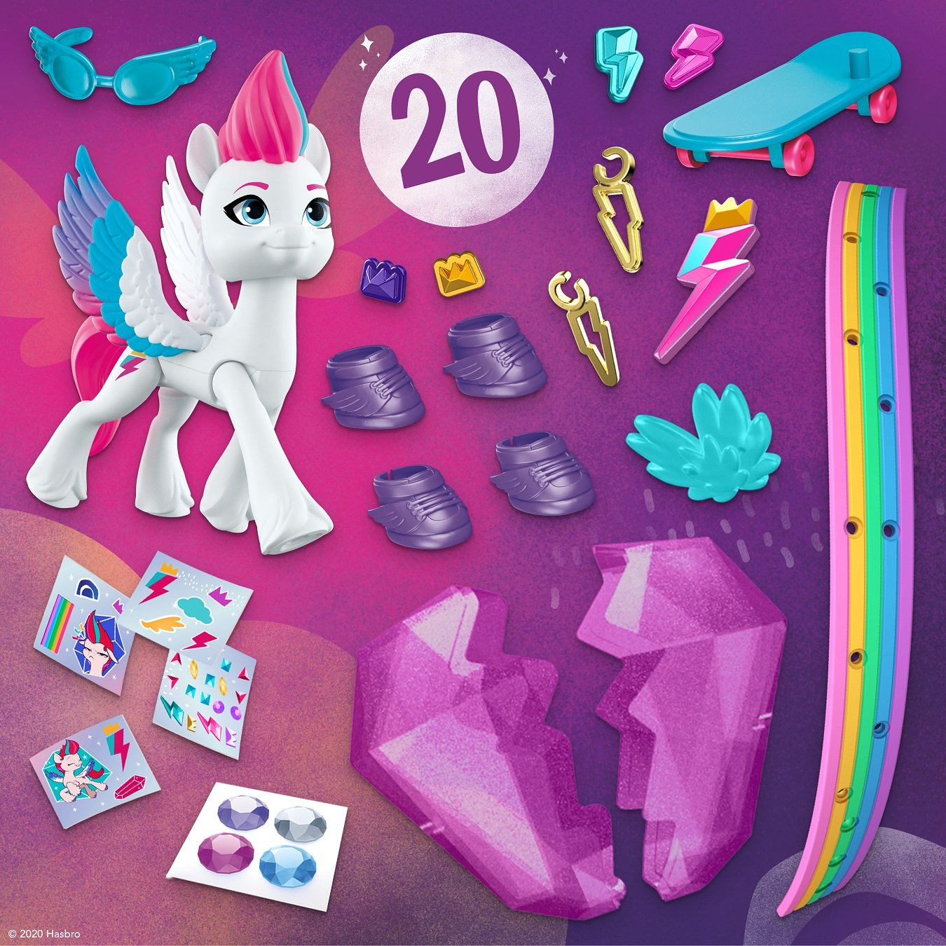 Ігровий набір Hasbro My Little Pony Кришталева Імперія Зіп Шторм (F2452) - фото 9