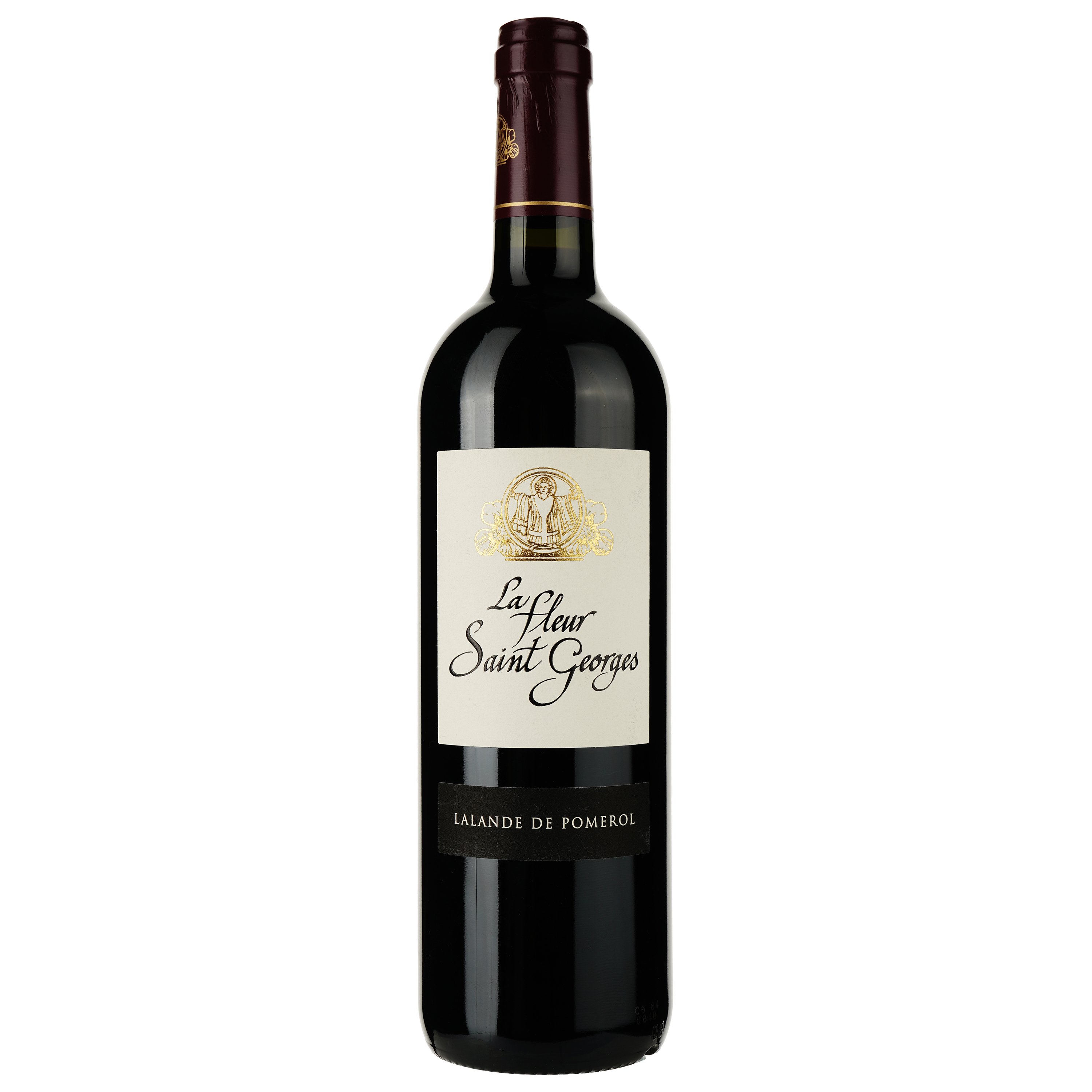 Вино Chateau La Fleur Saint Georges 2018, красное, сухое, 0.75 л - фото 1