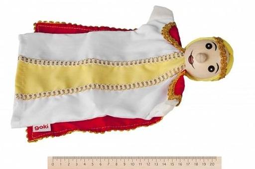 М'яка іграшка на руку Goki Принцеса, 27 см (51992G) - фото 2