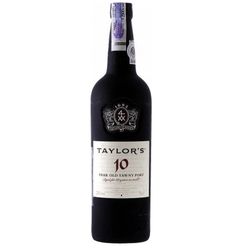 Вино Taylor's 10 Year Old Tawny, червоне, солодке, 20%, 0,75 л (894) - фото 1