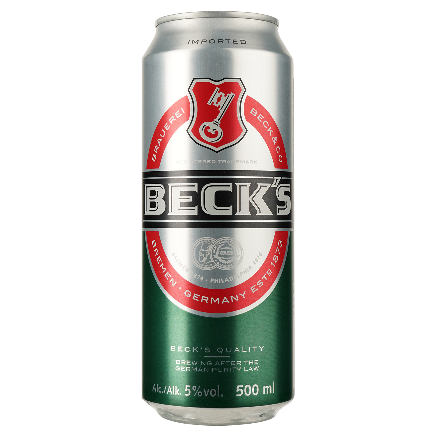 Пиво Beck's, світле, 5%, з/б, 0,5 л (911494) - фото 1