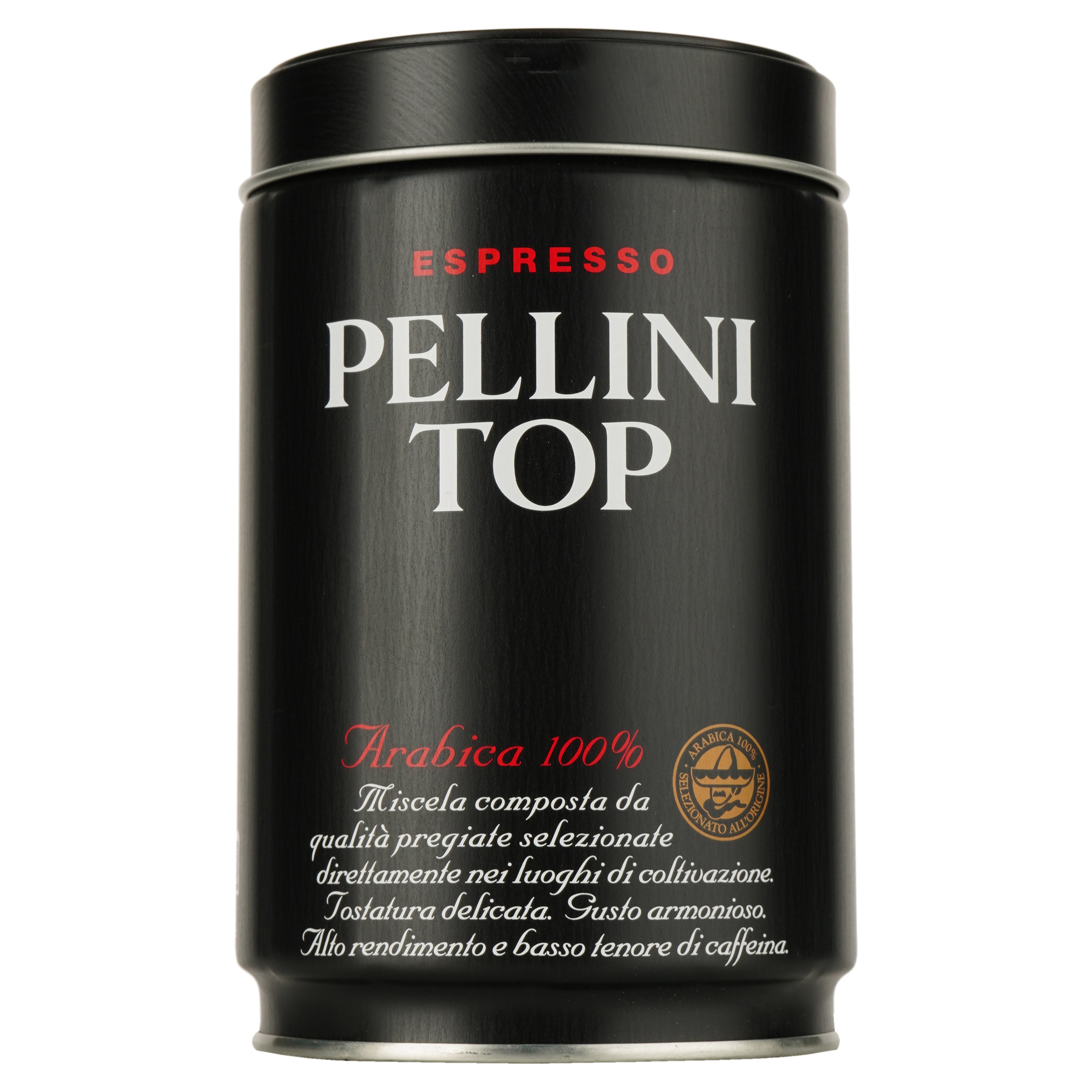 Кава мелена Pellini Top Tin натуральна, з/б, 250 г - фото 1