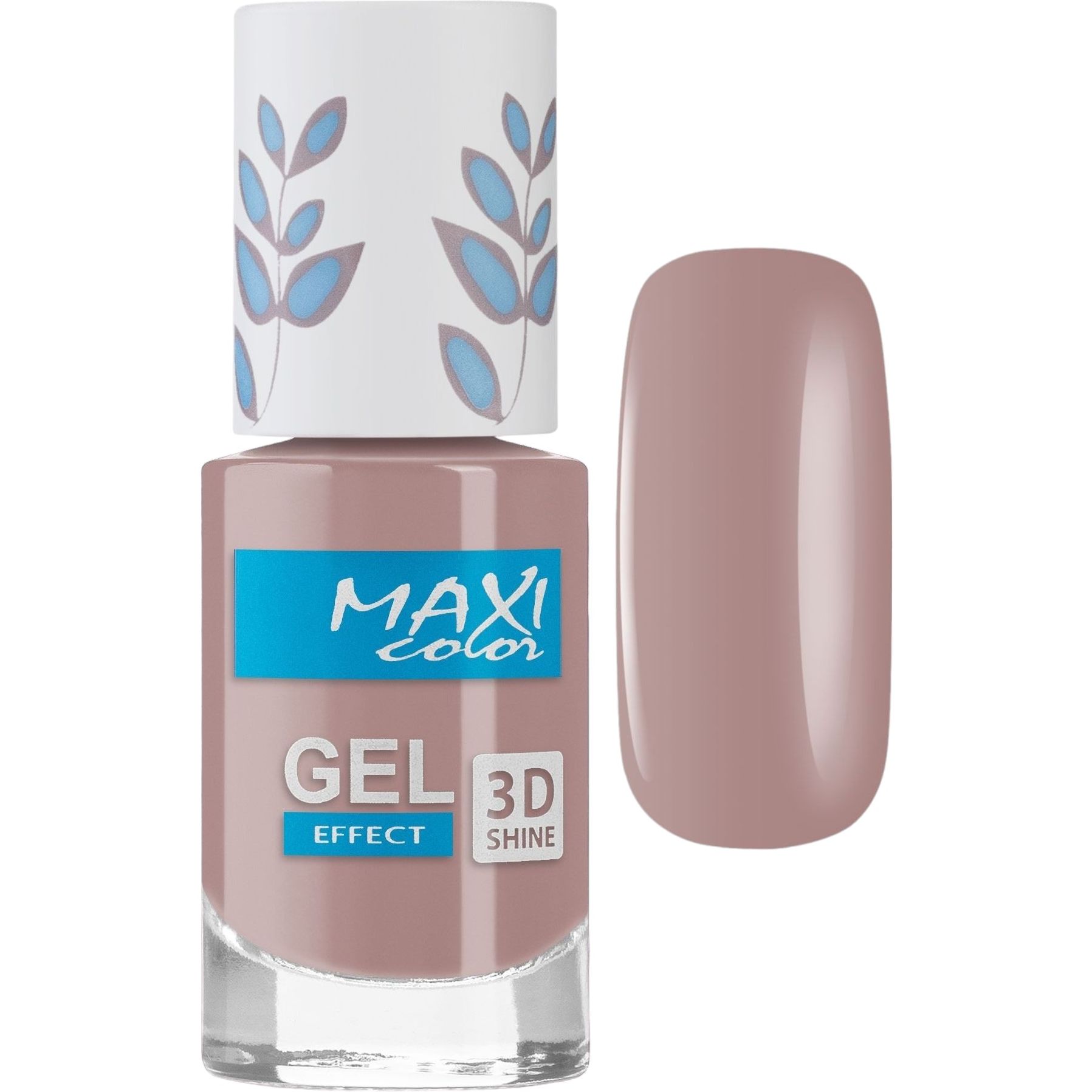 Лак для ногтей Maxi Color Gel Effect New Palette тон 14, 10 мл - фото 1