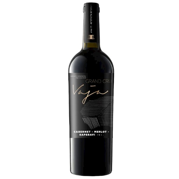 Вино Shabo Vaja Grand Cru Каберне Саперави Мерло, красное, сухое, 13,2%, 0,75 л - фото 1