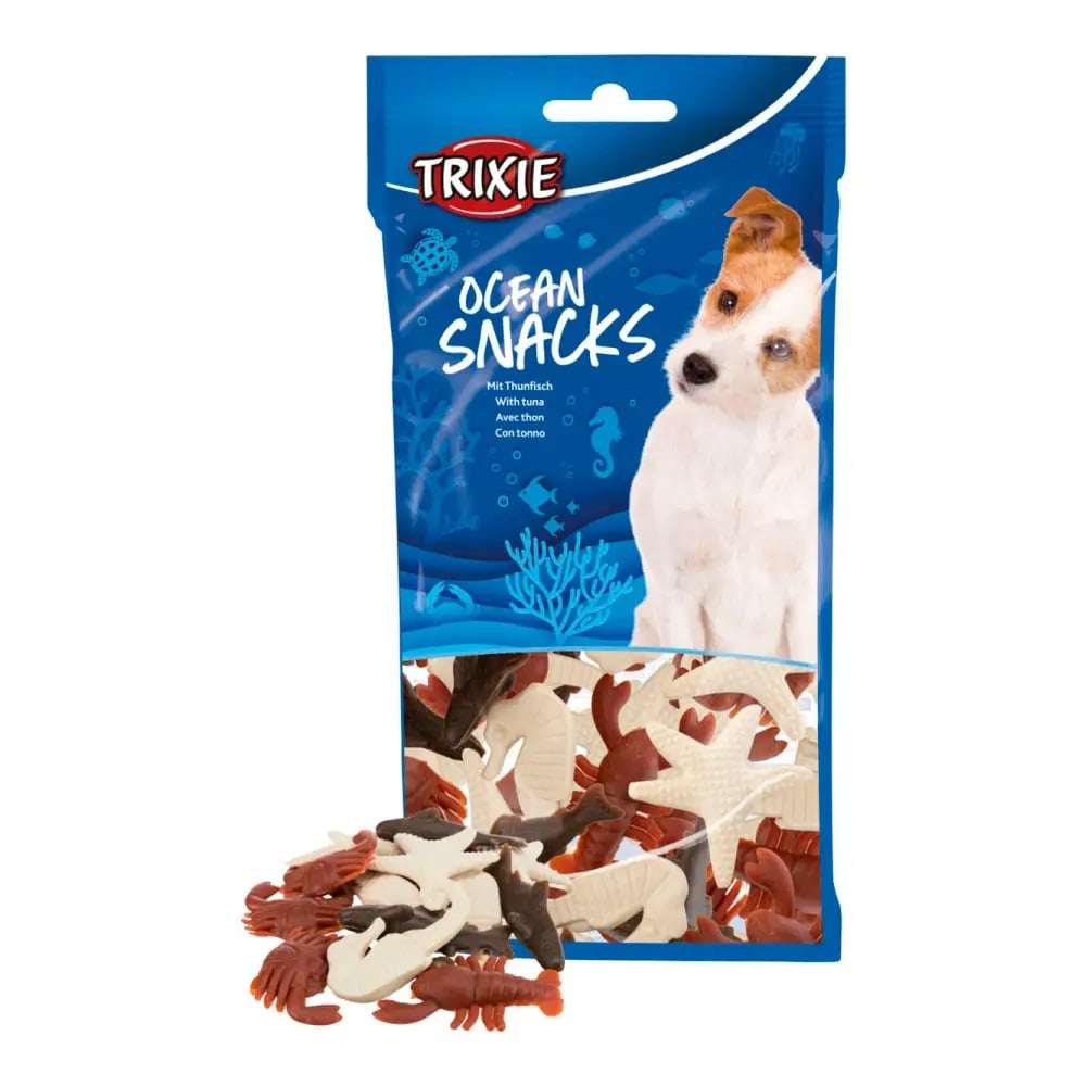 Лакомства для собак Trixie Ocean Snack, тунец и курица, 100 г (31634) - фото 2