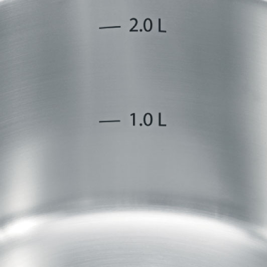 Каструля Rondell Kortado, зі скляною кришкою, 18 см, 2 л (RDS-1108) - фото 3