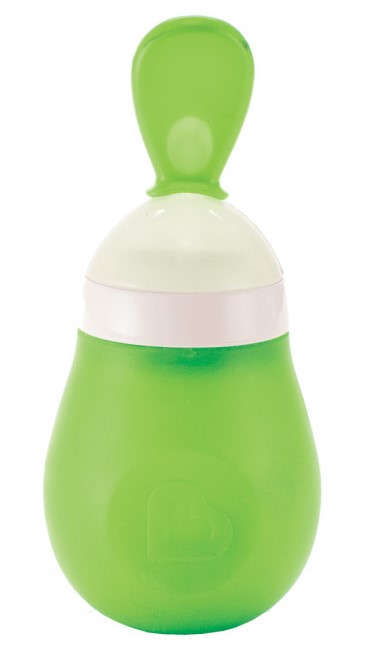 Ложка для першого прикорму Munchkin Squeeze зелений (012398.03) - фото 1