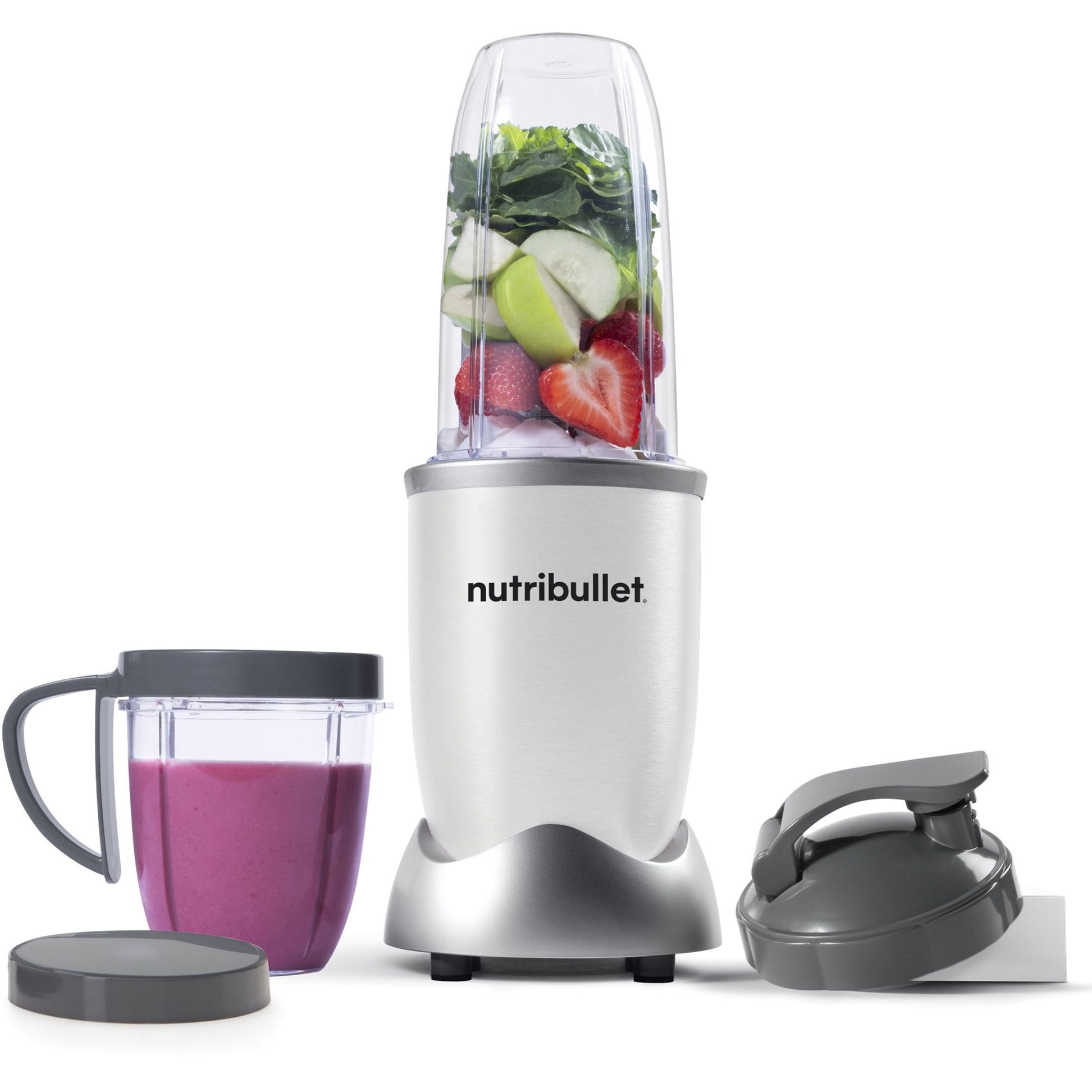 Стаціонарний блендер Nutribullet Pro NB 907W 900W White - фото 5