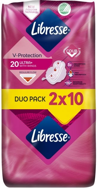 Гигиенические прокладки Libresse Ultra Normal Soft, 20 шт. - фото 2
