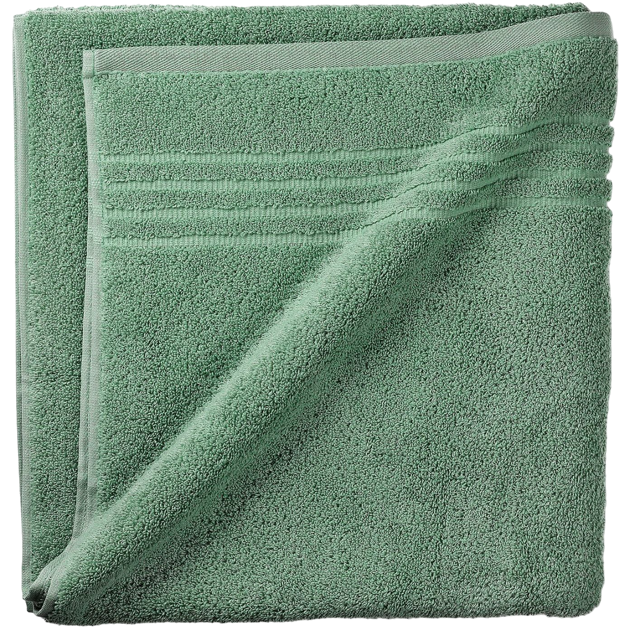 Полотенце махровое Kela Leonora 70х140 см зеленый шалфей (23451) - фото 1