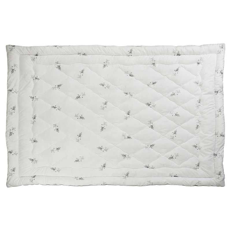 Одеяло с искуственного лебяжего пуха Руно Silver Swan, евростандарт, 200х220 см, белый (322.52_Silver Swan) - фото 2