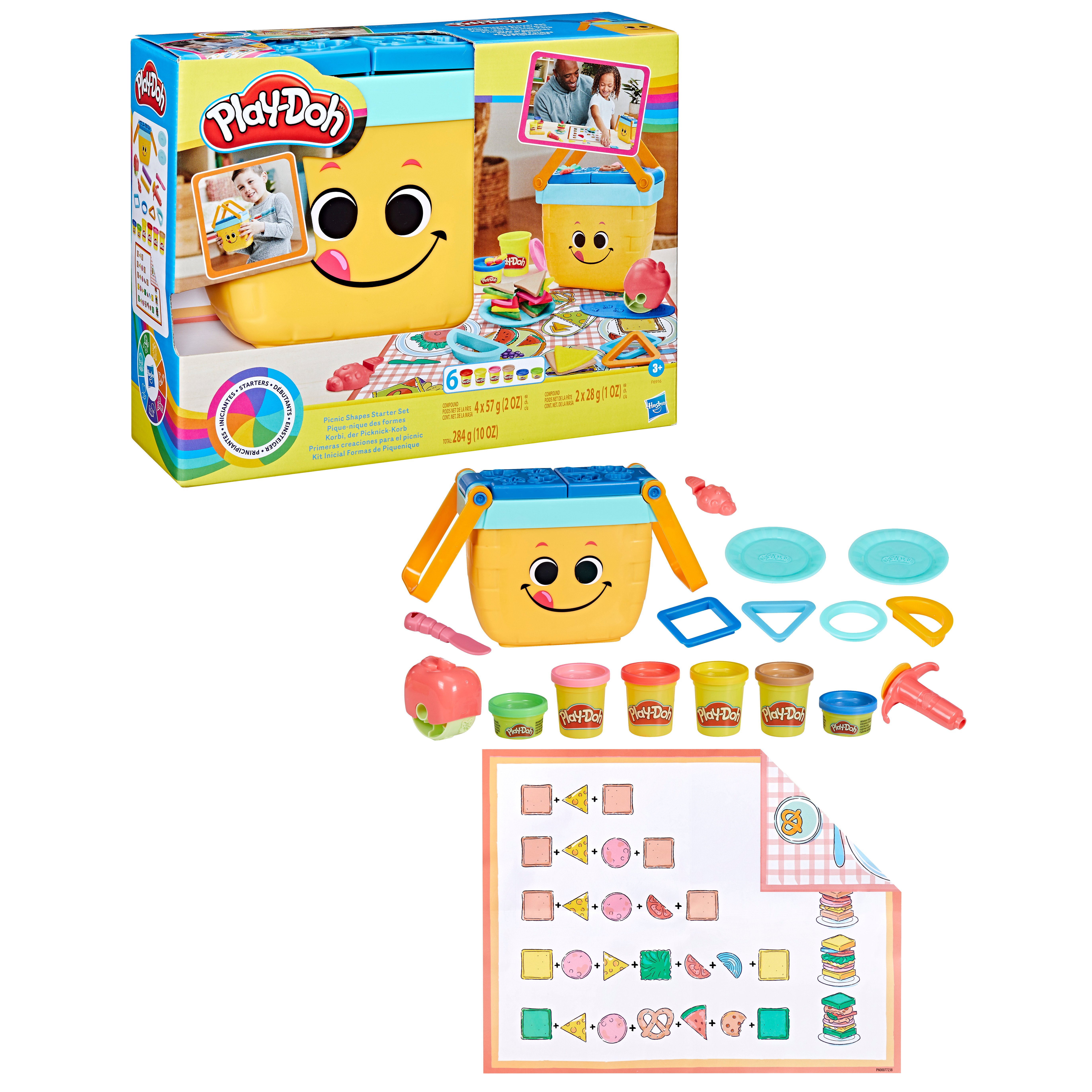 Набор для творчества с пластилином Play-Doh Пикник (F6916) - фото 2