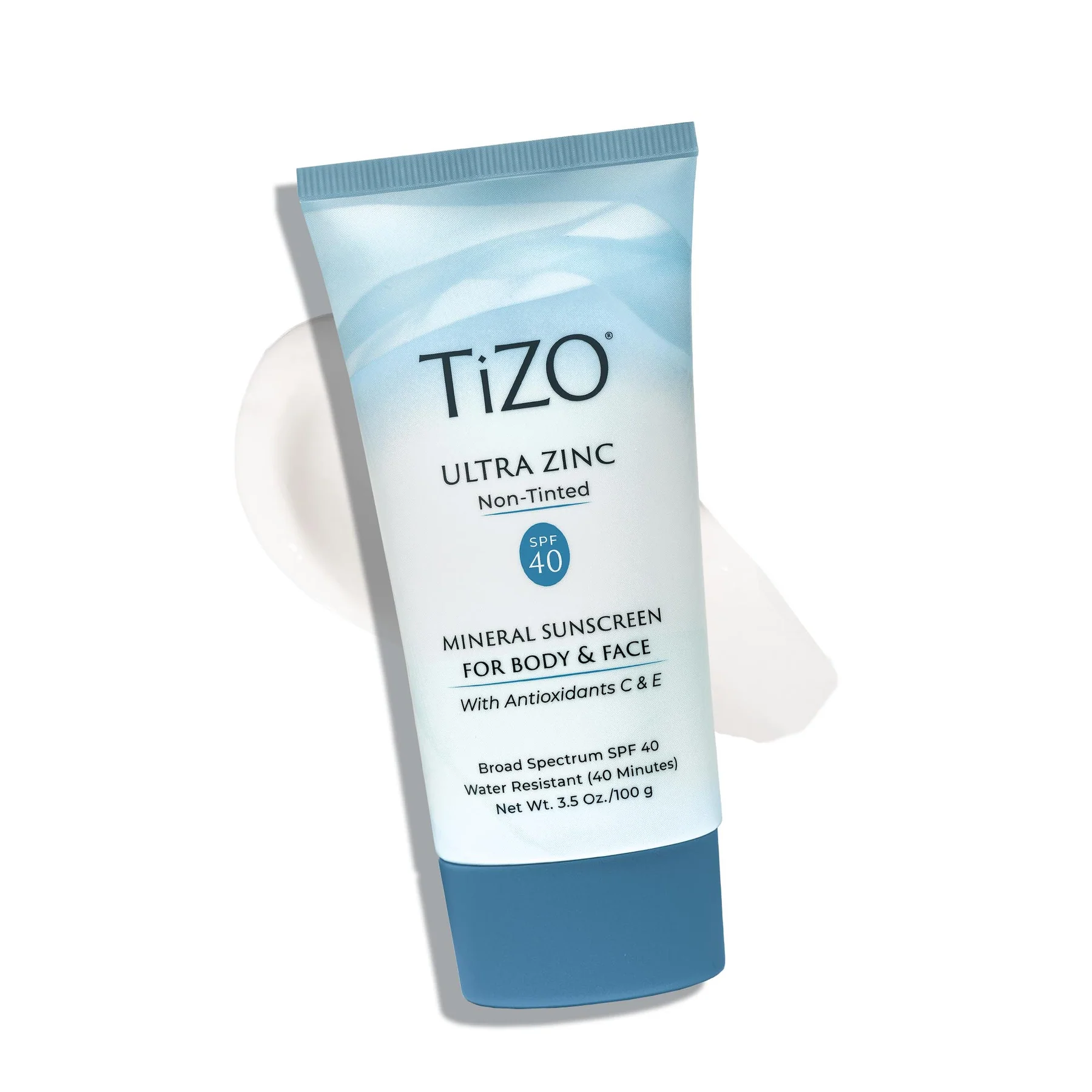 Крем солнцезащитный для лица и тела TiZO Ultra Zinc Body & Face Non-Tinted SPF 40, 100 г - фото 2