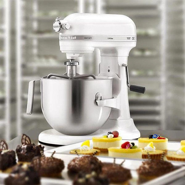 Насадка-лопатка KitchenAid для чаші 4.8л, 4.7л, 4.3л, 3л біла (5K452B) - фото 2