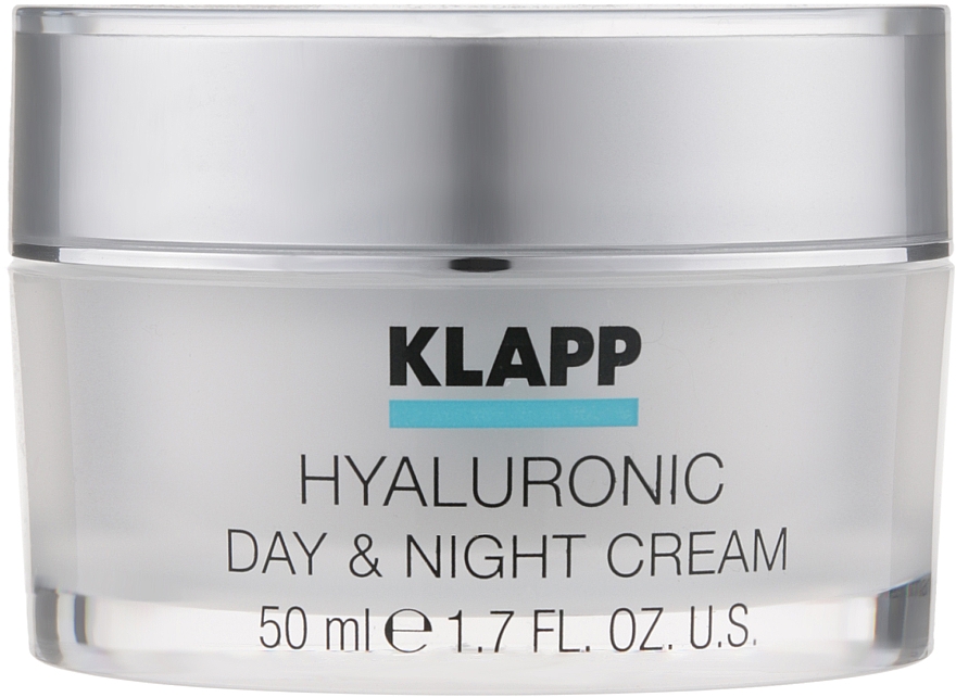 Набор Klapp Hyaluronic Multiple Effect Face Care Set: Klapp Hyaluronic Day & Night Cream, 50 мл + Klapp Hyaluronic Serum, 50 мл - фото 3