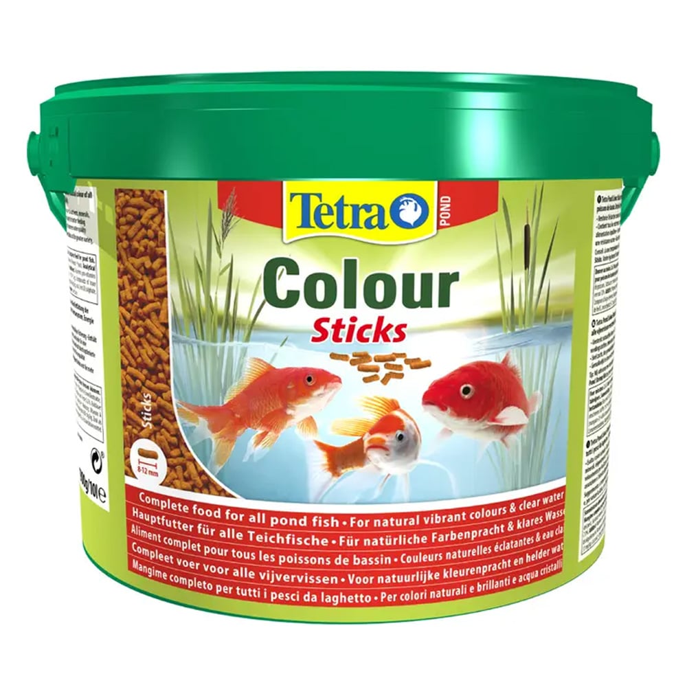 Корм для прудовых рыб Tetra Colour Sticks, в палочках, 10 л - фото 1