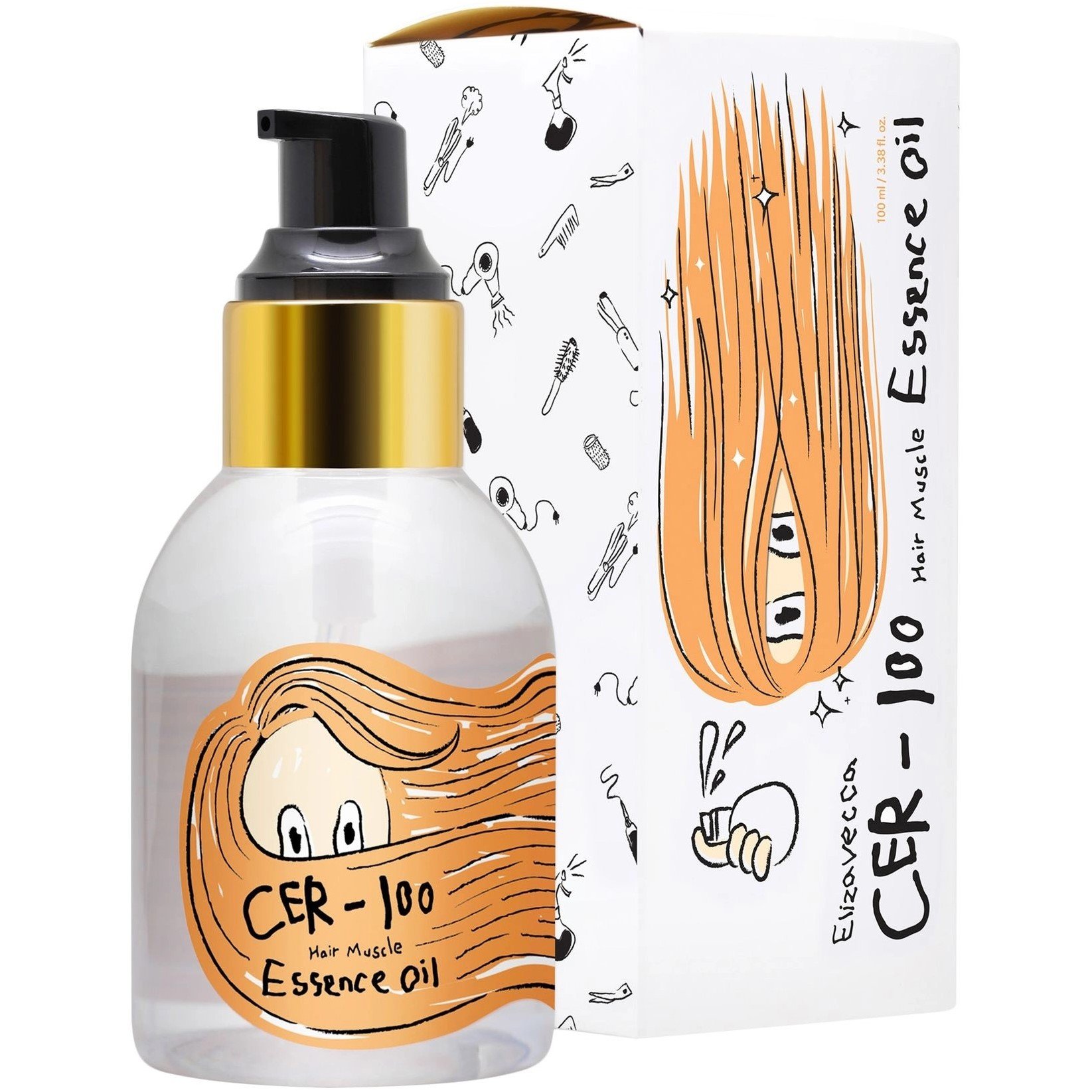 Есенція для волосся Elizavecca Hair Muscle Essence Oil, 100 мл - фото 1
