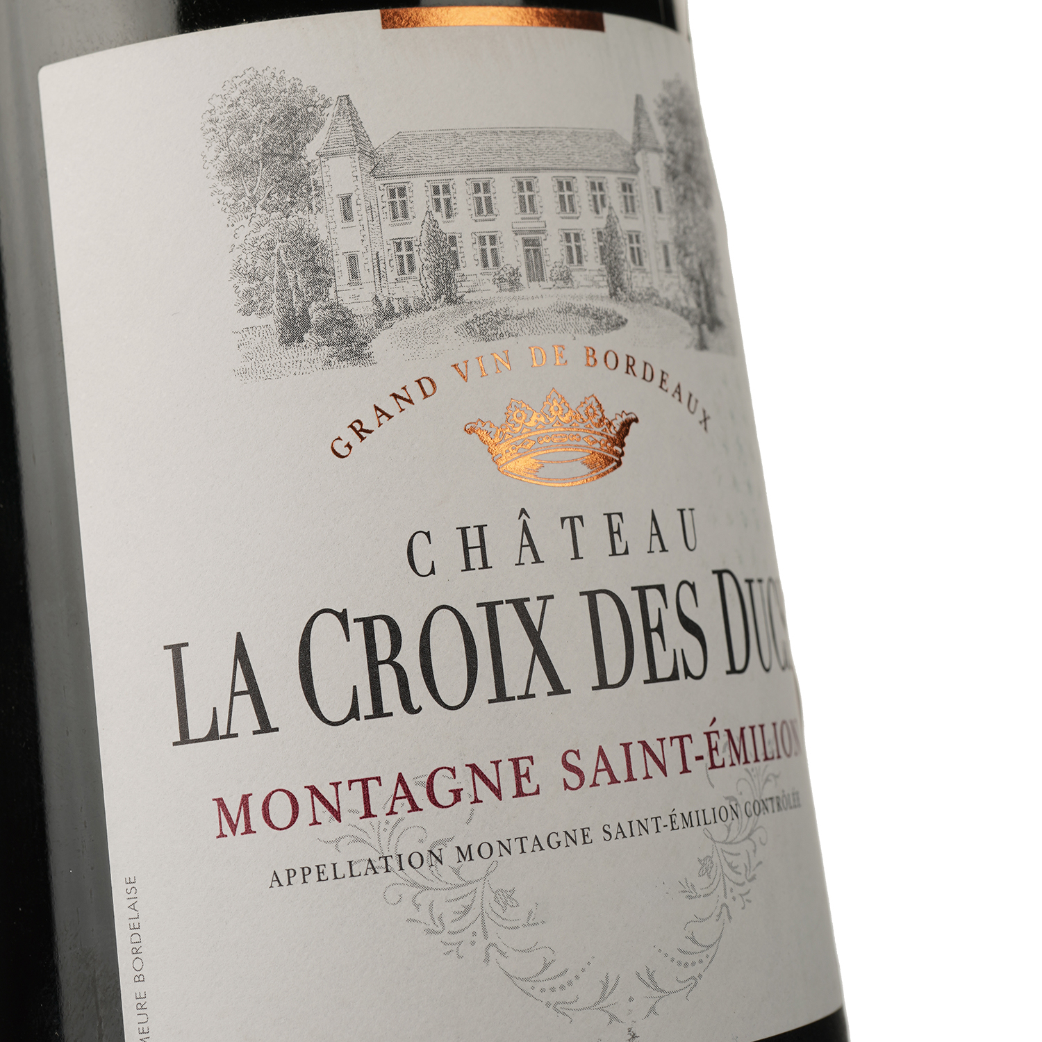 Вино Chateau La Croix Des Ducs Montagne-Saint-Emilion 2013 красное сухое 0.75 л - фото 3