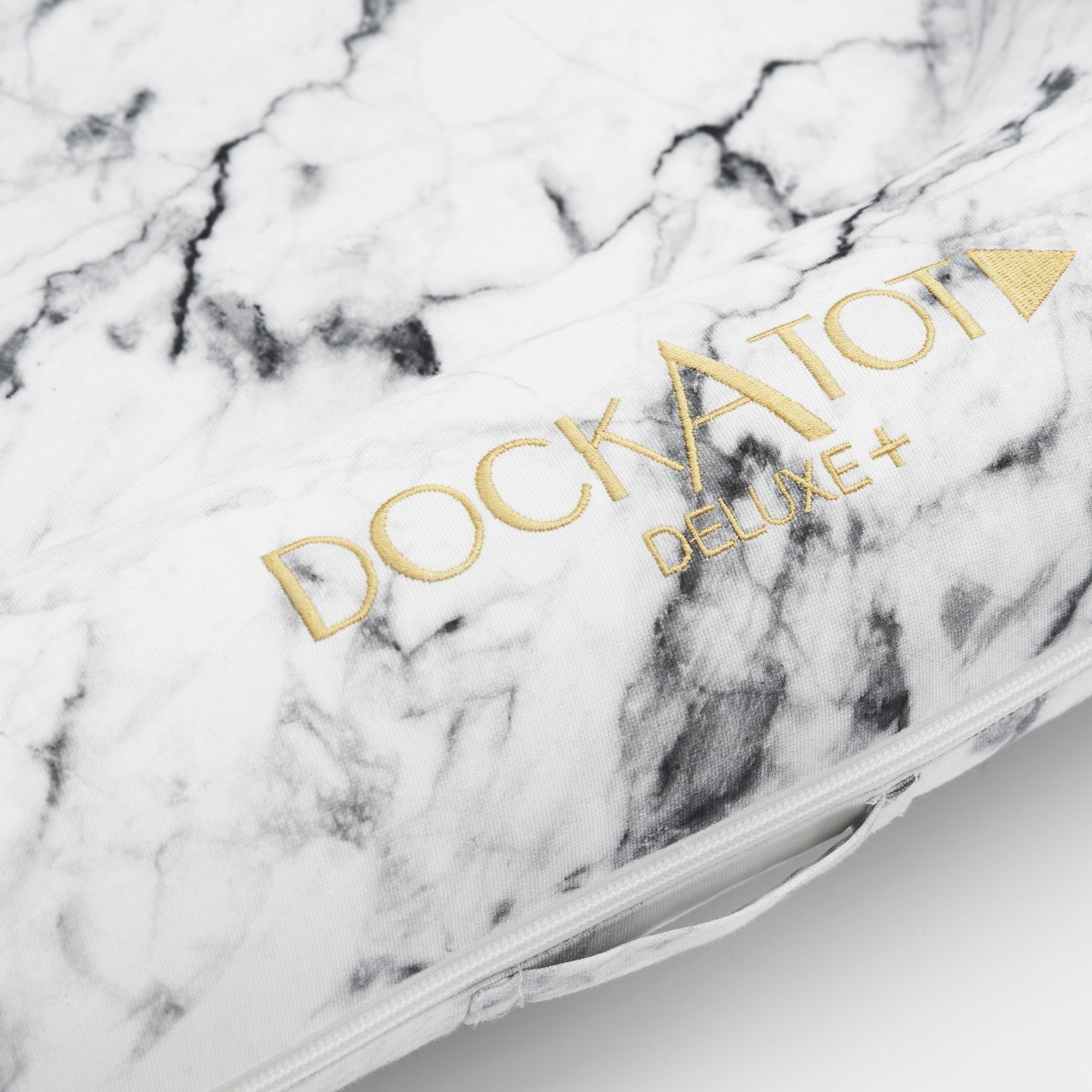 Матрац-кокон DockATot+ Deluxe Carrara Marble, 85х46 см, світло-сірий (EU10312) - фото 3