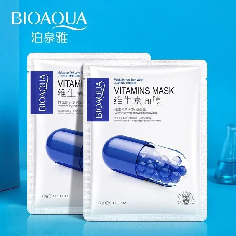 Маска для обличчя Bioaqua Vitamins Hydration Moisturize Mask, 30 г - фото 3