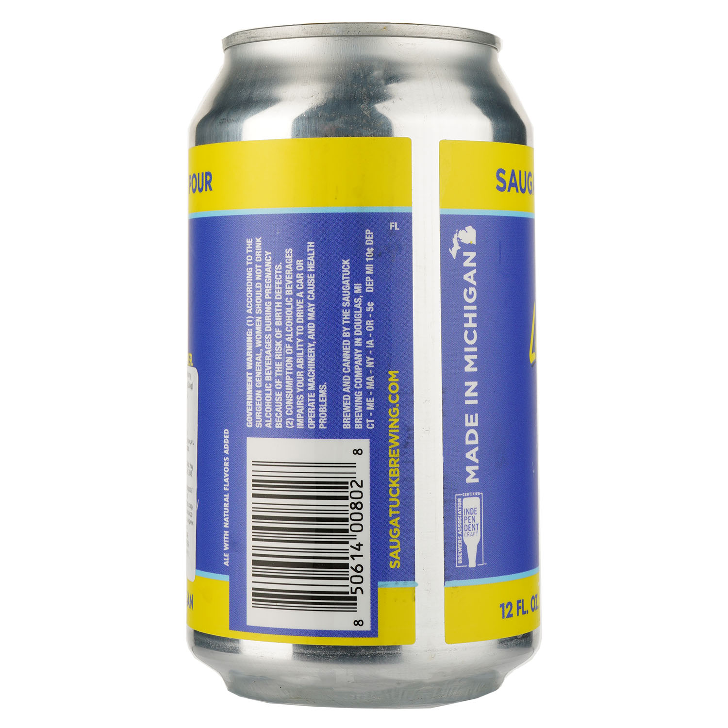 Пиво Saugatuck Blueberry Lemonade 5%, з/б, 0,355 л - фото 2