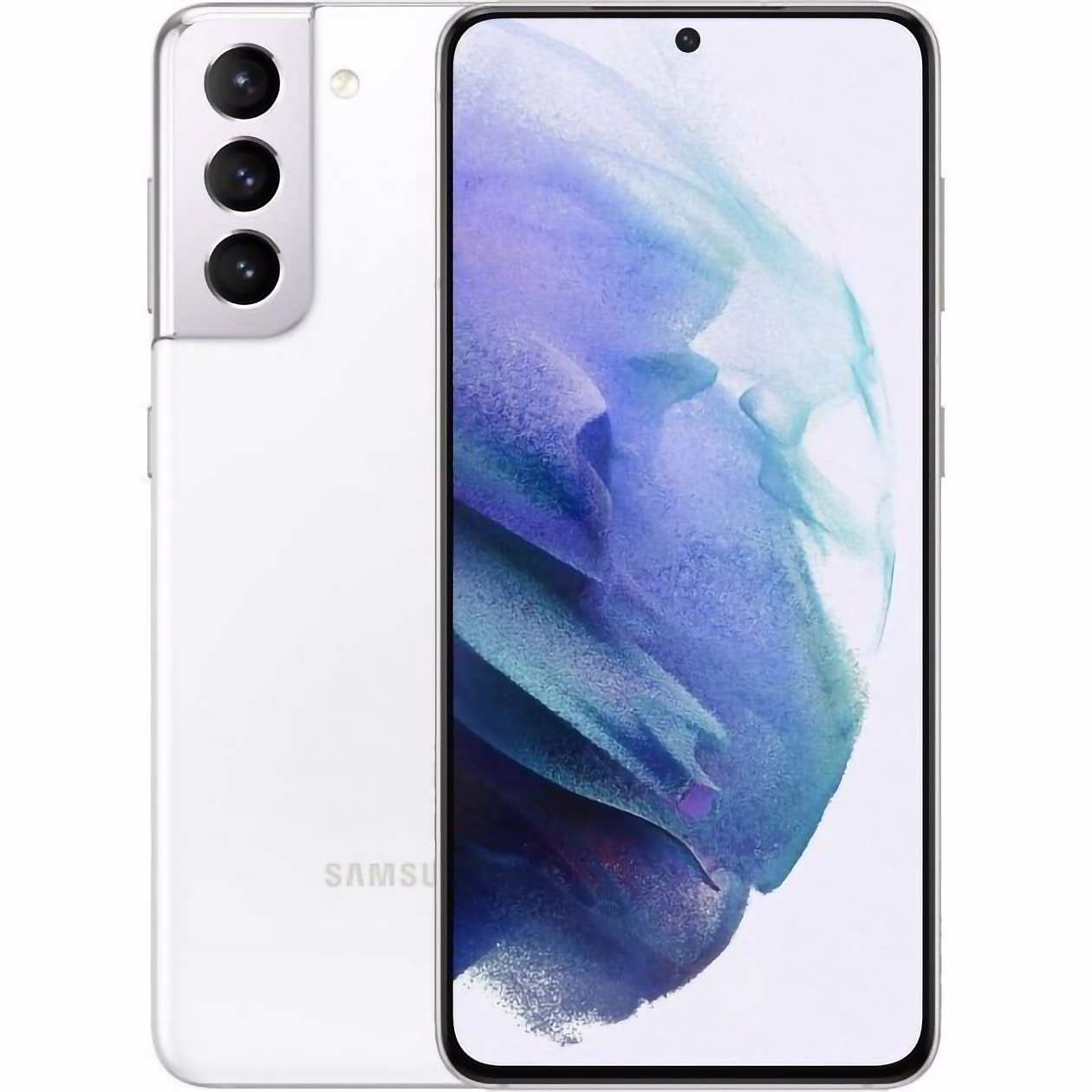 Смартфон Samsung Galaxy S21 SM-G9910 8/128 Gb Phantom White - фото 1