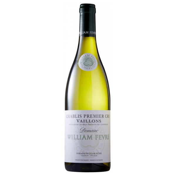 Вино Domaine William Fevre Chablis Premier Cru Vaillons, біле, сухе, 12,5%, 0,75 л - фото 1