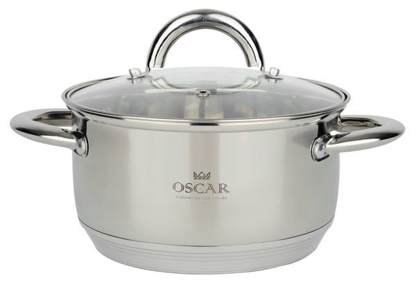 Набір посуду Oscar Master: каструля, 3,6 л + каструля, 1,9 л + ківш, 1,15 л (OSR-4001/n) - фото 3