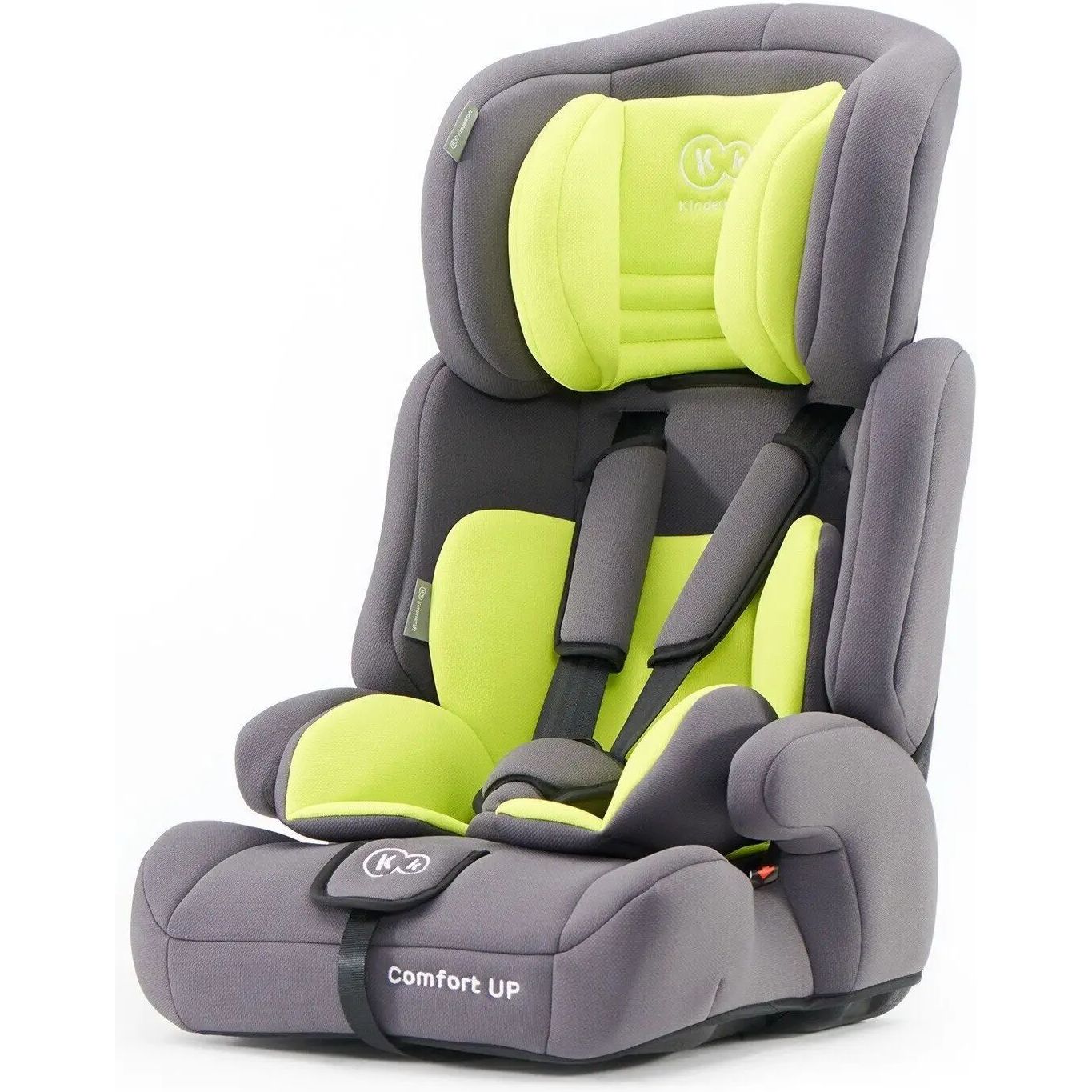 Автокрісло Kinderkraft Comfort Up Lime сіре з жовтим (00-00158112) - фото 2