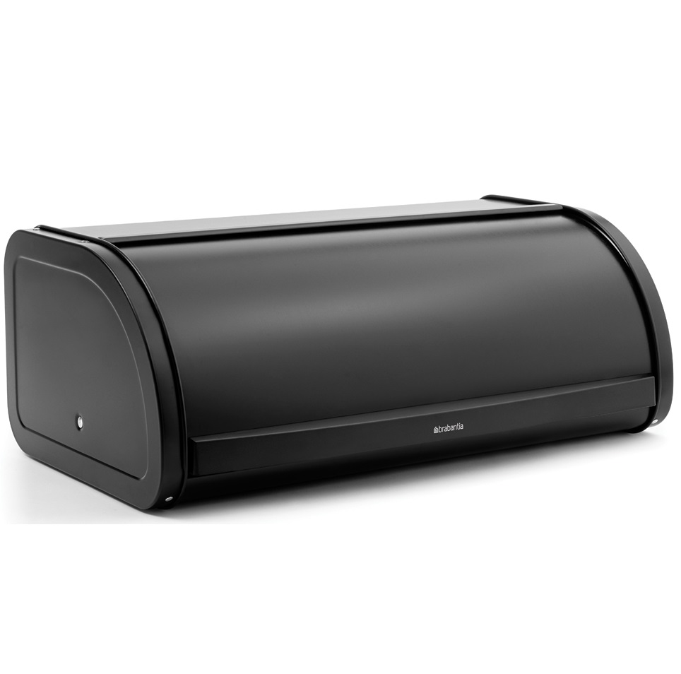 Хлібниця Brabantia Roll Top Bread Bin, 44,5x26,2х17,3 см, чорний (333460) - фото 2