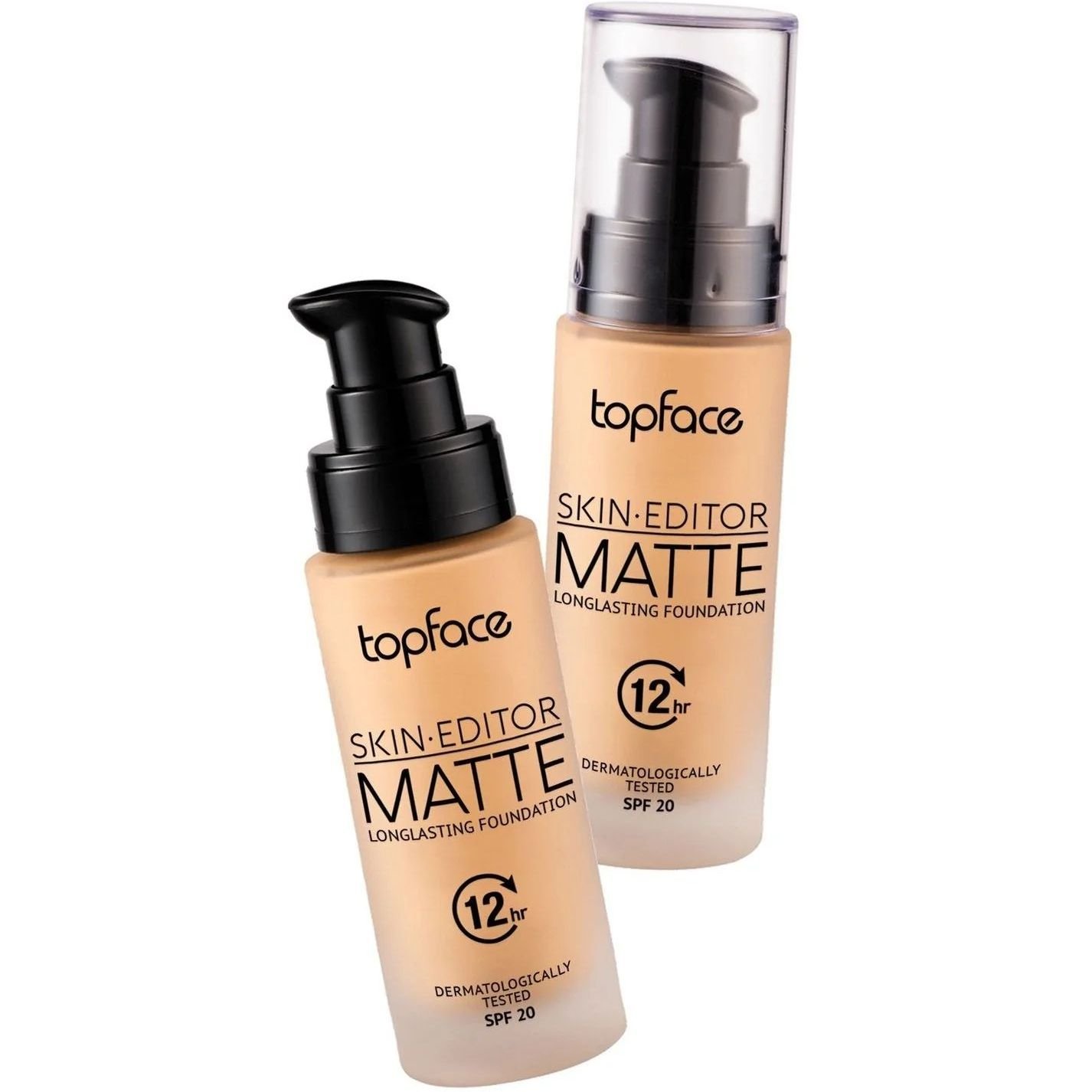 Тональна основа TopFace Skin Editor Matte Longlasting Foundation PT465 відтінок 005, 32 мл - фото 1