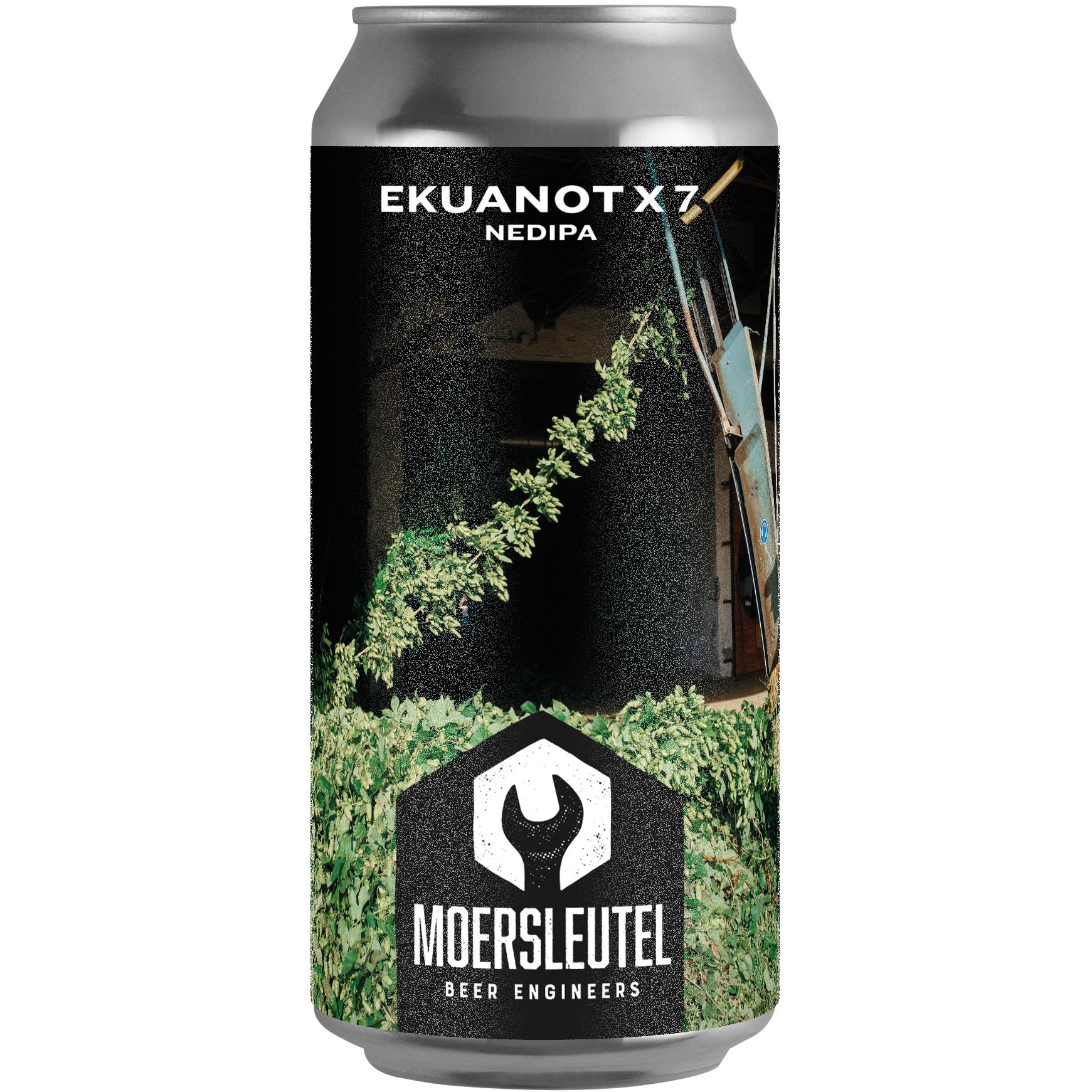 Пиво Moersleutel Ekuanot x7 Nedipa светлое 8% 0.44 л ж/б - фото 1