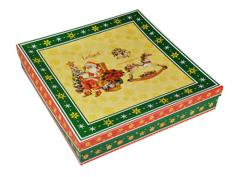 Салатник Lefard Christmas Collection, фарфор, 26 см (986-012) - фото 2
